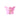 Butterfly Hairclip Small - Barbie Pink