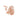 Butterfly Hairclip Small - Peachy Pink