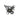 Butterfly Hairclip Small - Black Marble
