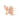 Butterfly Hairclip Big - Peachy Pink