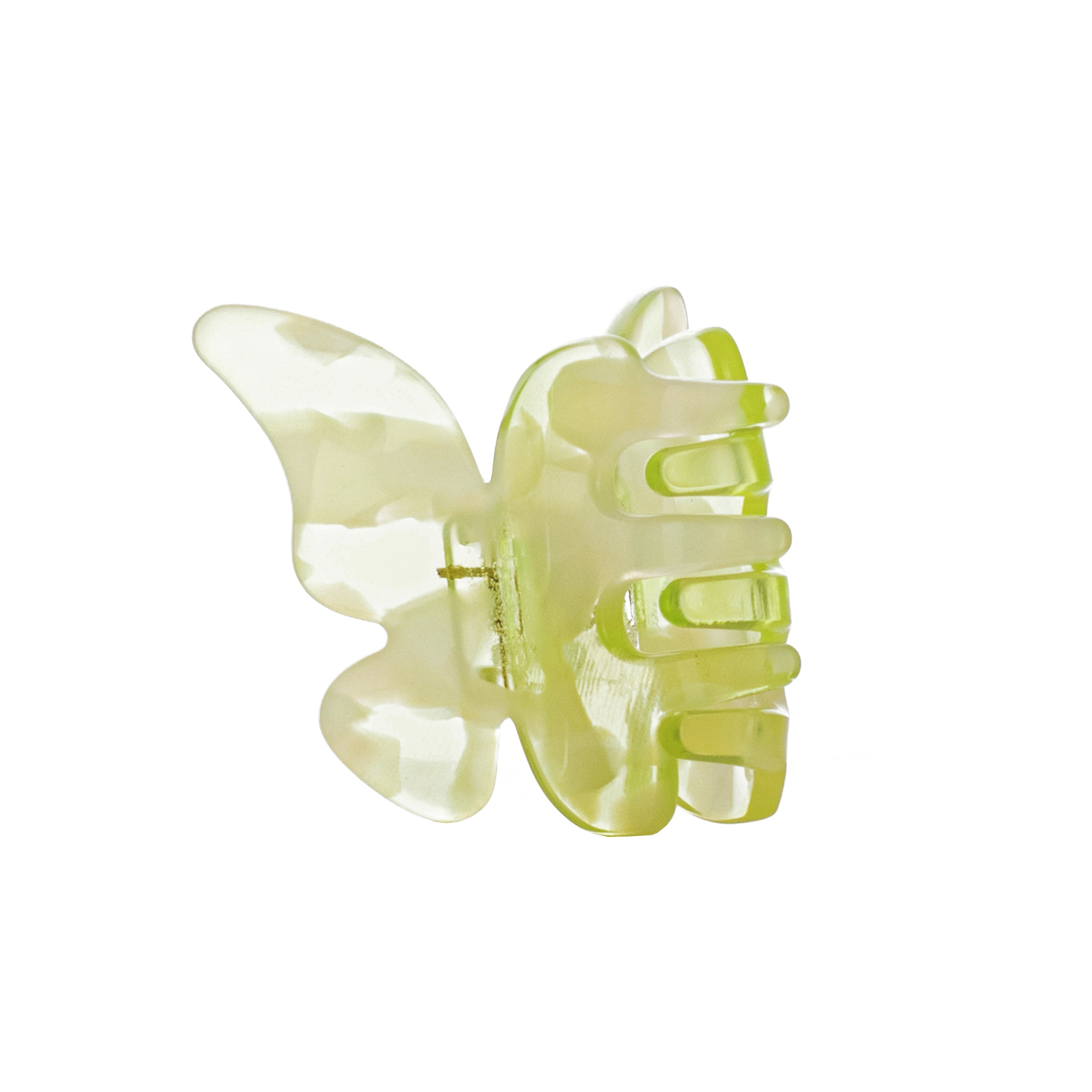 Butterfly Hairclip Small - Lime