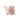 Butterfly Hairclip Small - Baby Rose