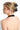 Flower Hair Clip Big - Antracit