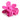 Flower Hair Clip Big - Magenta