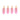 Makeup Hairclip Pink - 4-pack - Pink
