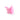 Butterfly Hairclip Small - Barbie Pink