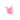 Butterfly Hairclip Small - Barbie Pink