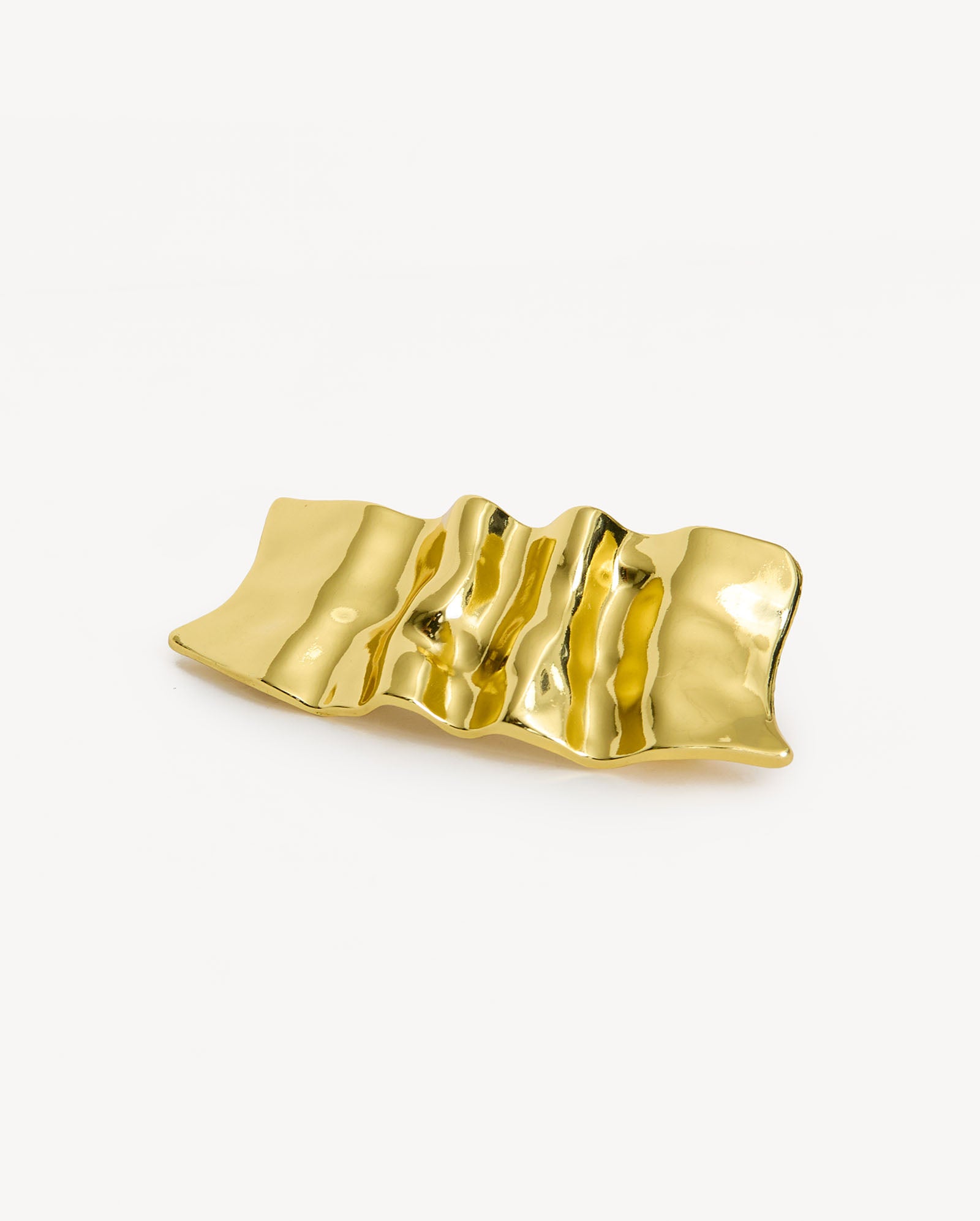 Aurora Flow Barrette - Gold