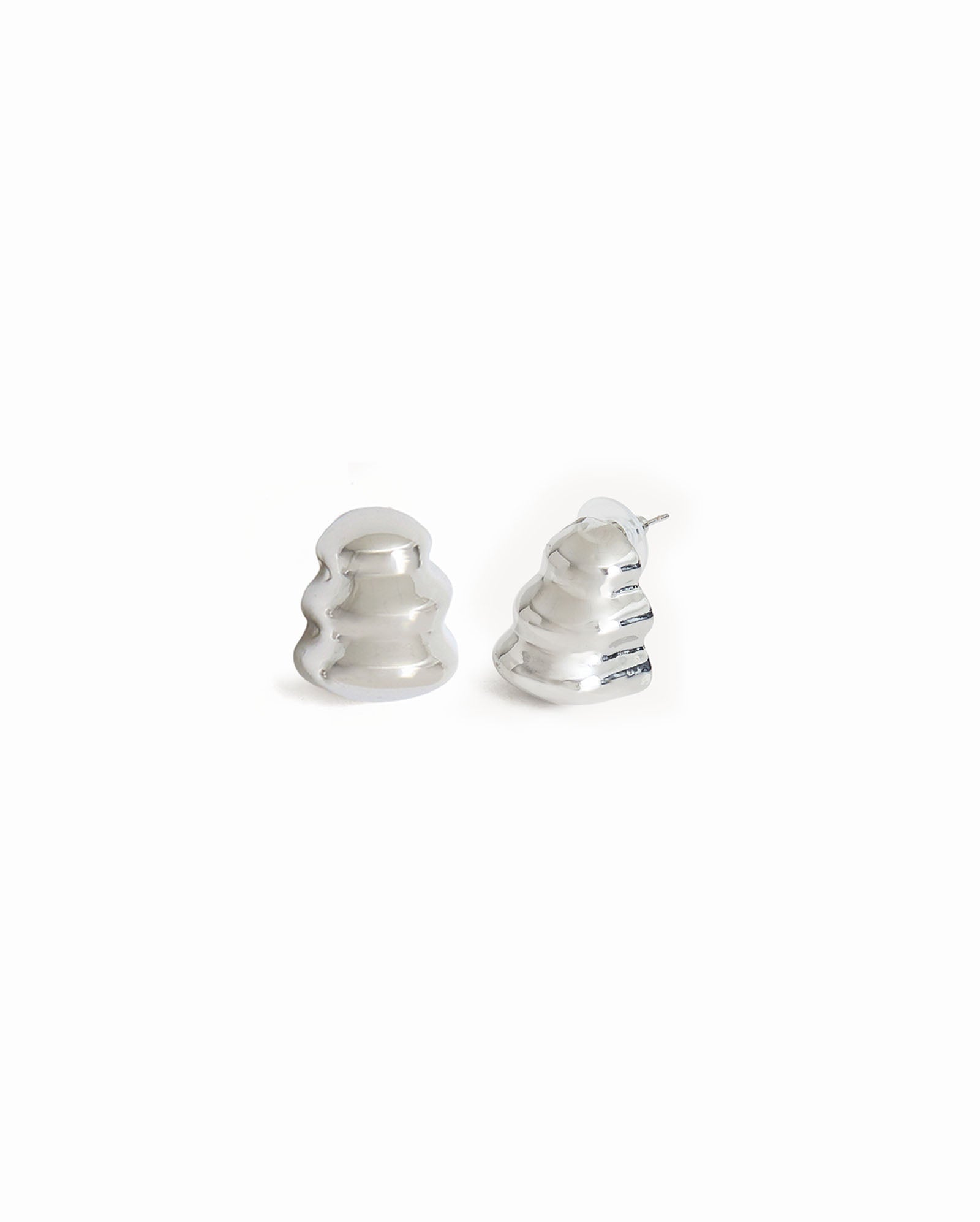 Noiré Flow Earrings - Silver
