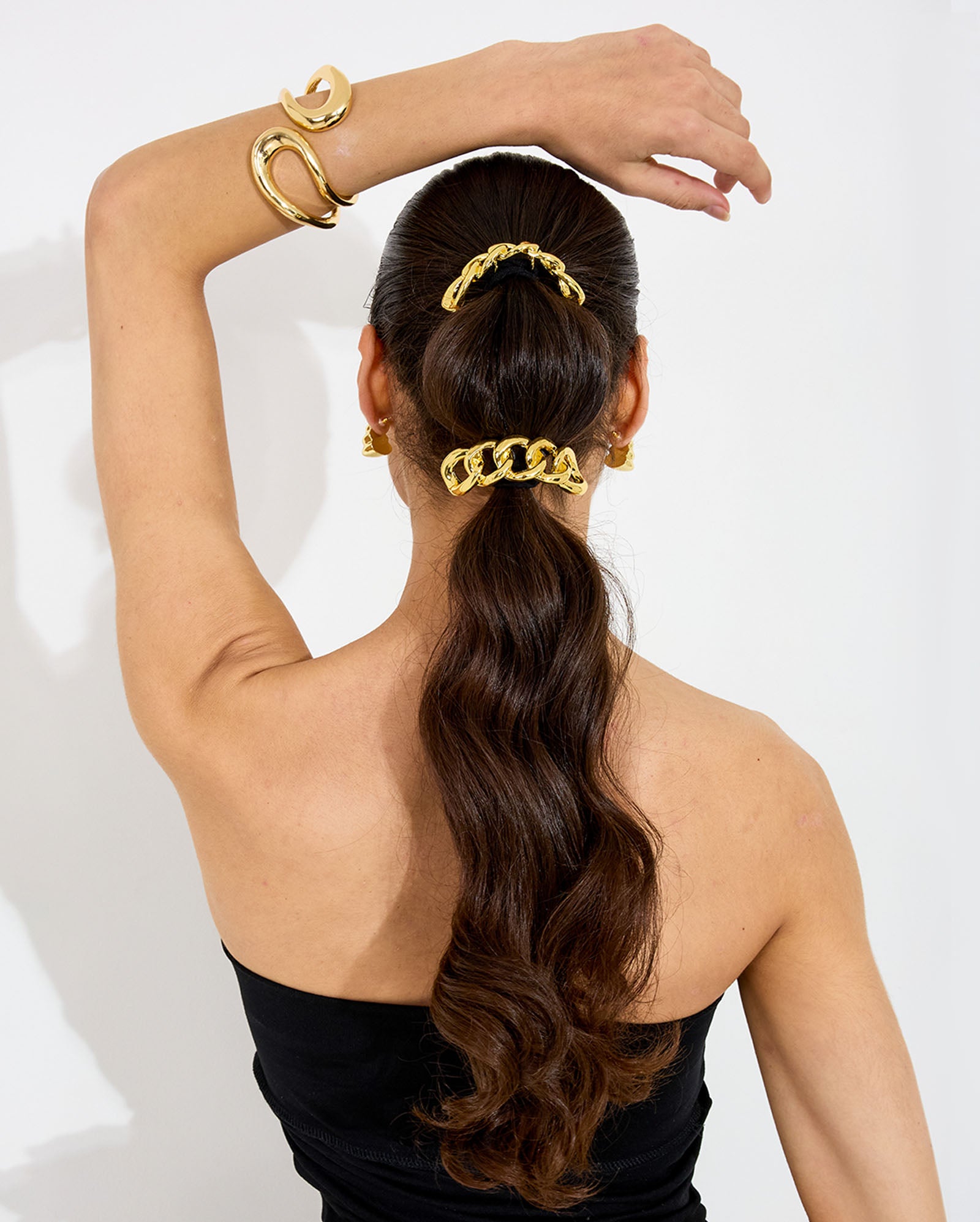 Connection Hair Cuff - Gold