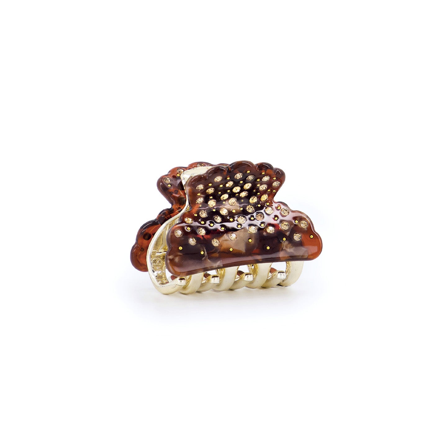 Hairclip Small Linn - Café Noir